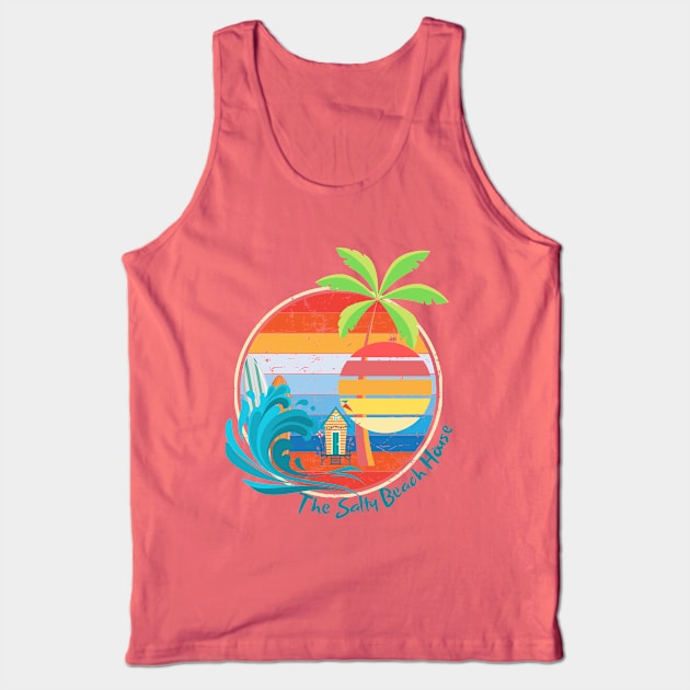 The Salty Beach House Tank Top by The Salty Beach House